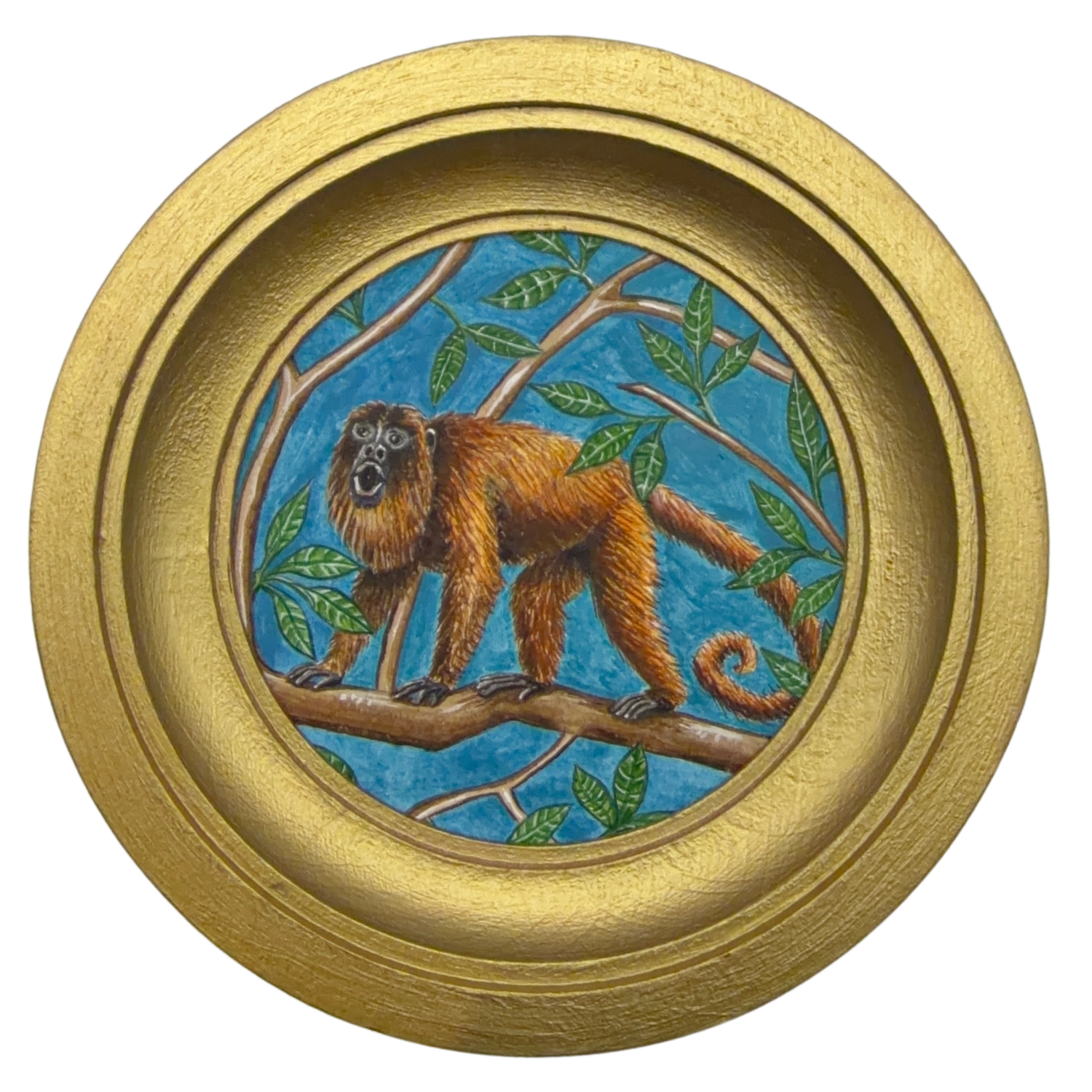 [033] Bolivian red howler monkey