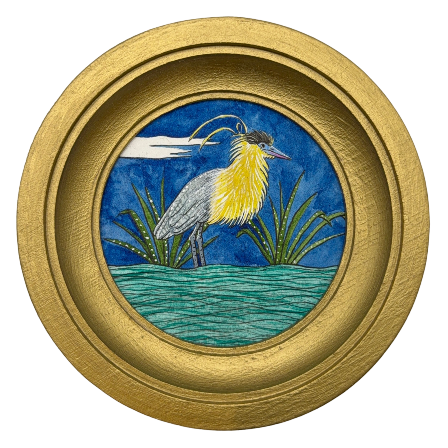[040] Capped heron
